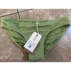 NWT Billabong M Bikini Bottom Swimwear Low Rider Eco Conscious